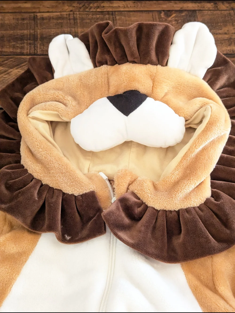 Baby Lion Costumes Unisex Toddler Onesie Halloween Dress Up Romper, 6-12 Months